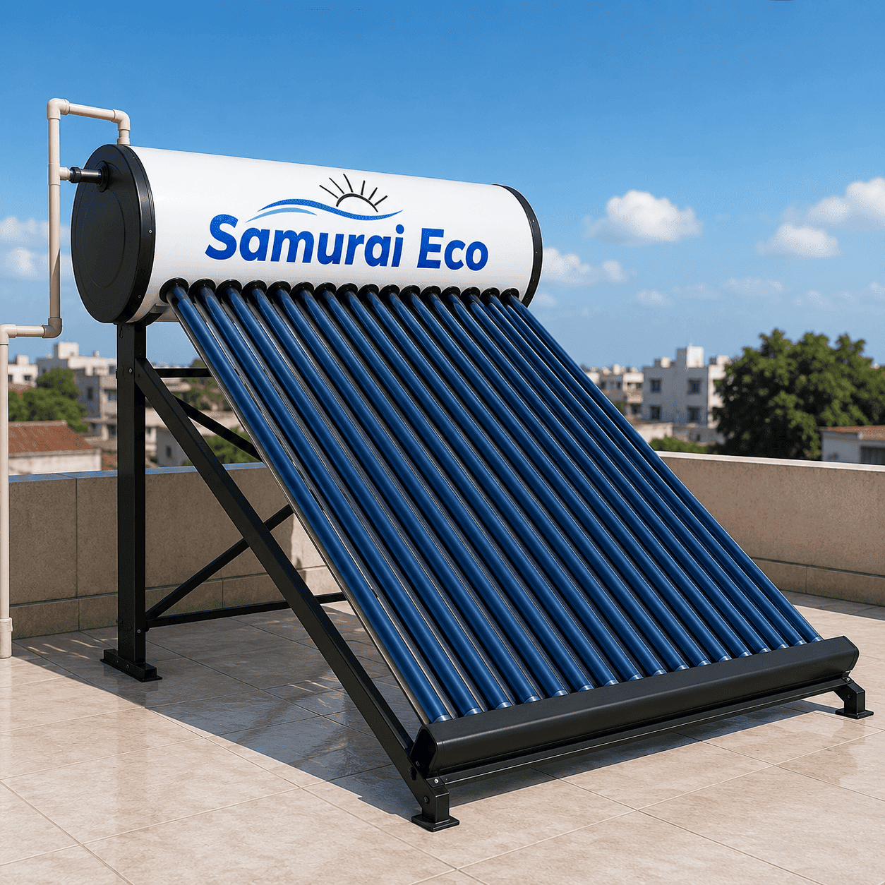 100 LPD Samurai ECO ETC Solar Water Heater